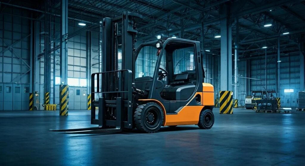 how do modern electric forklifts optimize power management for extended operation