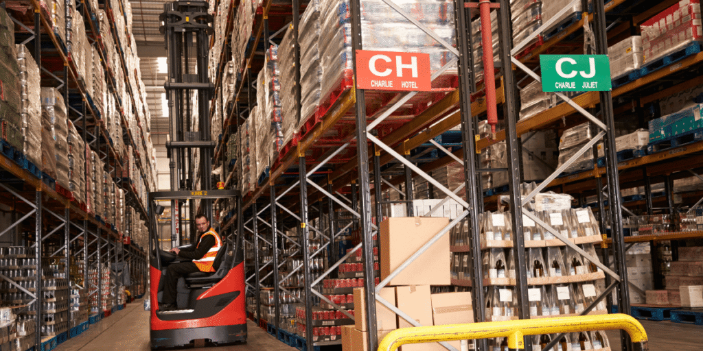 how to drive a reach truck