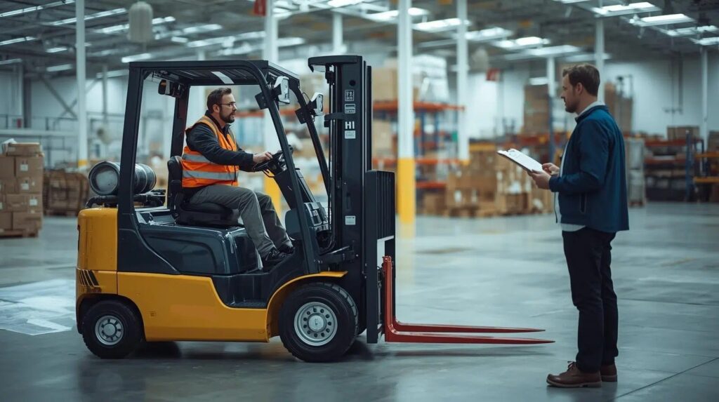 how to get a reach truck licence