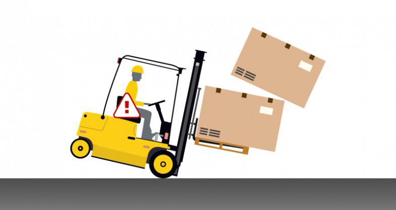 what forklift component keeps the load from falling